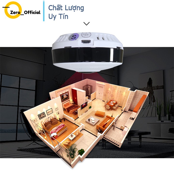 Camera 360 an ninh toàn cảnh kết nối wifi không dây tiện lợi,thu được hình ảnh ban đêm và âm thanh rõ ràng. | BigBuy360 - bigbuy360.vn