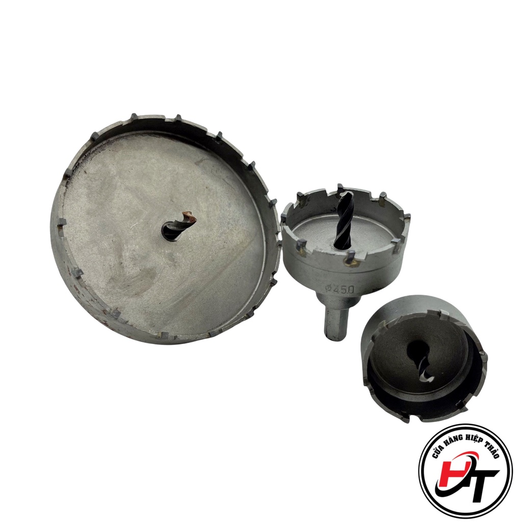 Mũi khoét sắt lỗ tròn khoan khoét gỗ 40 – 100 mm ( đủ cỡ 15 – 100 mm ) MKS-T-40100