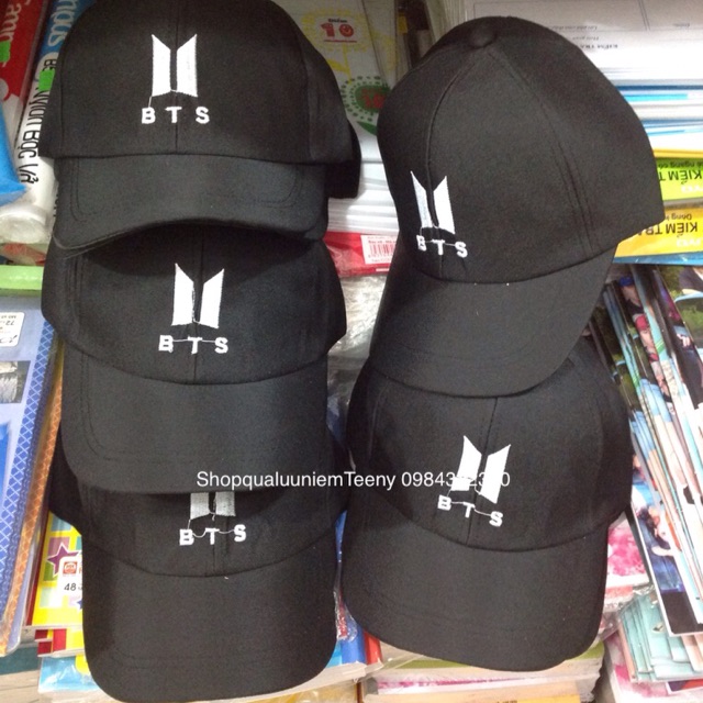 Mũ BTS thêu