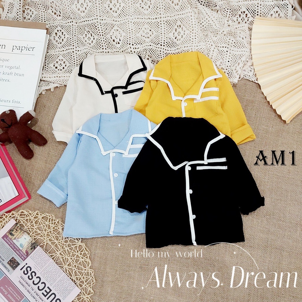 Đồ bộ quần áo dài tay cho bé pijama AM764 TTR72