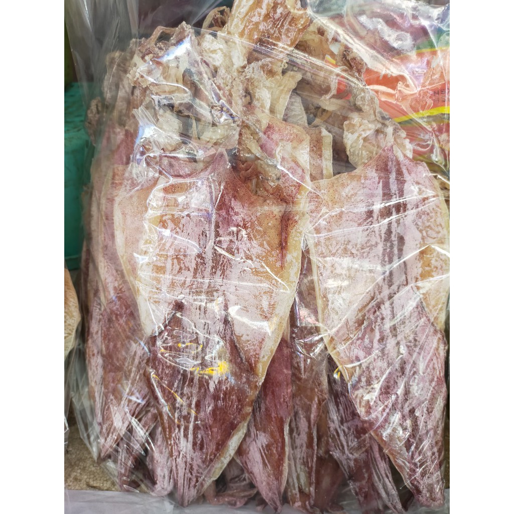 500gram KHÔ MỰC LOẠI THƯỢNG HẠNG SIZE LỚN ( 6 -8 con)