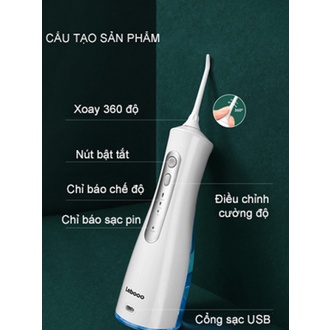 Máy đánh răng tia nước, Máy đánh răng tia nước, Tăm vệ sinh răng - Máy Tăm Nước Cao Cấp Lebooo 200ml,bảo hành uy tín