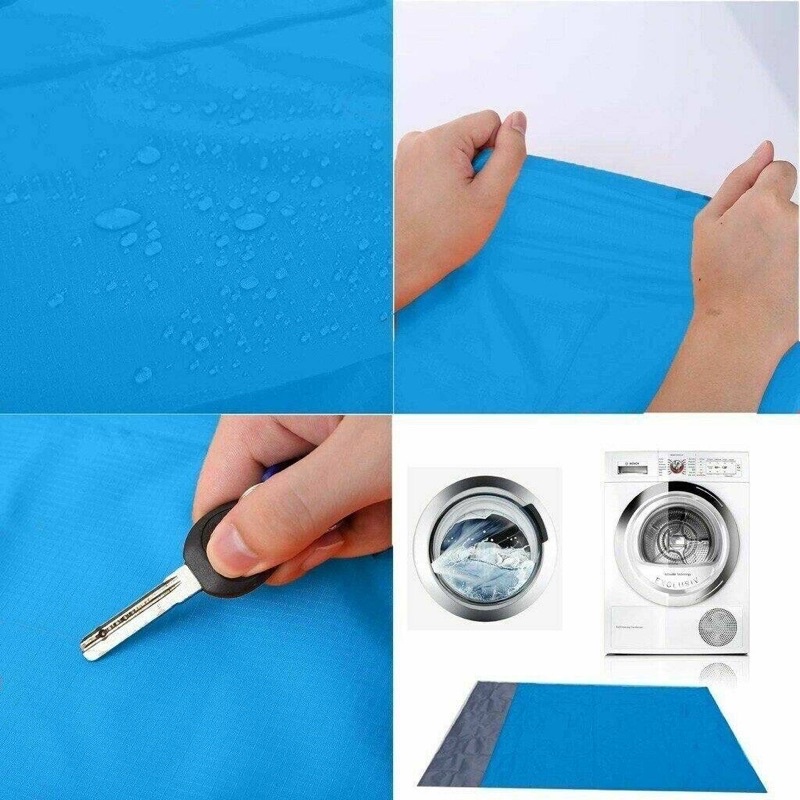 Thảm Bạt Dã Ngoại Polyester 2m1 x 2m Chống Thấm Nước Có Túi Tiện Dụng