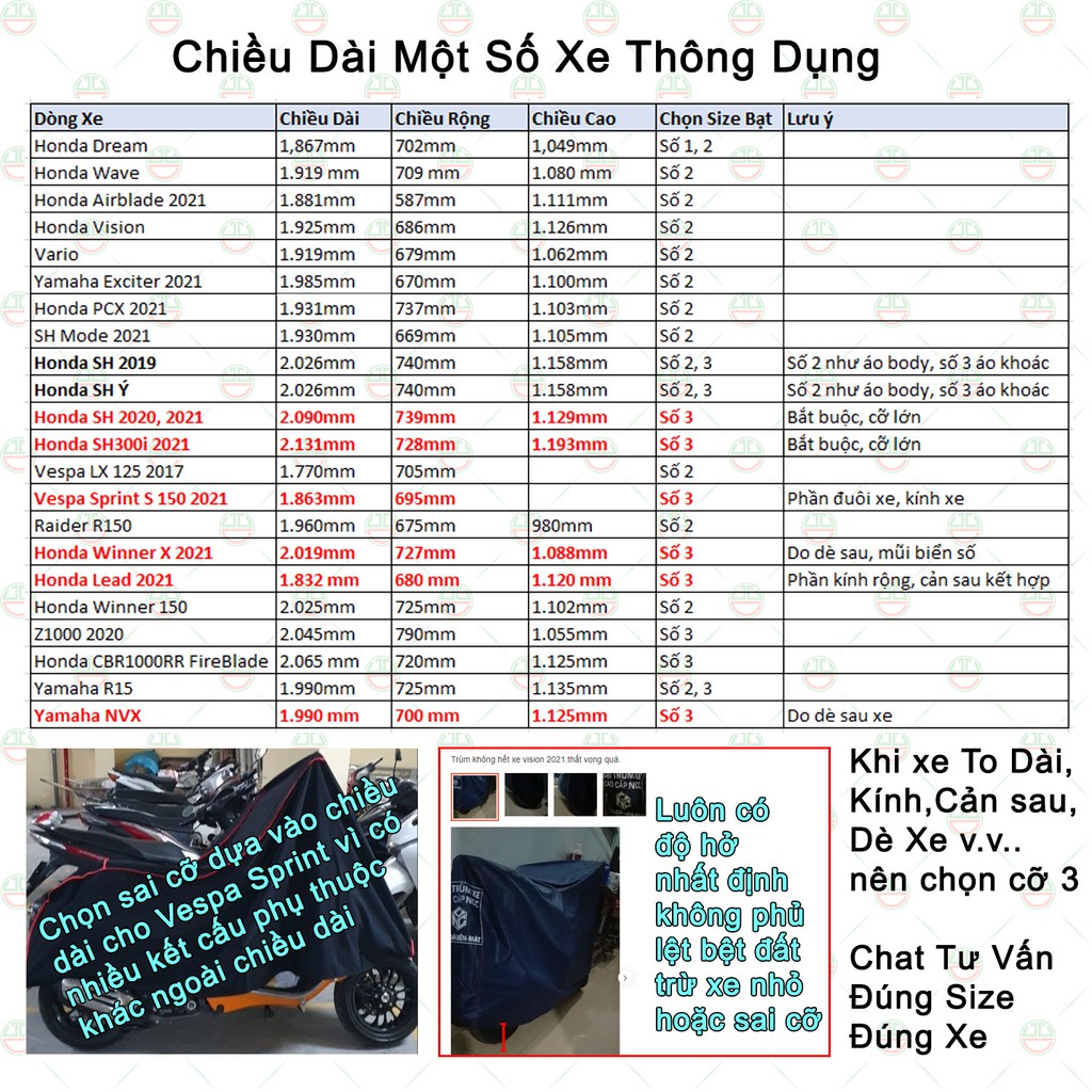 Bạc Phủ Áo Trùm Xe Máy Loại Cao Cấp - Cam Kết Mưa nắng 100% - Chống Quéo Pô Nóng mới chạy về - BatPhuXeCC-XDg (Đa màu)