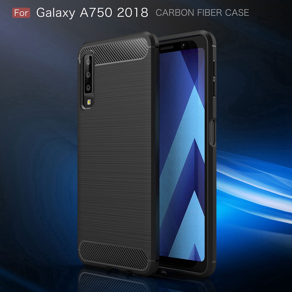 Ốp lưng TPU silicone chống sốc cho Samsung Galaxy A7 2018
