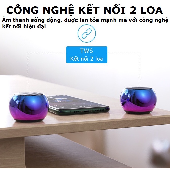 Loa bluetooth mini nghe nhạc không dây M3 cầm tay nhỏ gọn âm thanh lớn có dây đeo