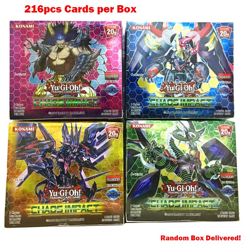 Set 216/41 lá thẻ bài Yugioh chất lượng cao cho trẻ em