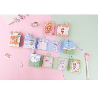 Note ghi chú 6in1 hoạt hình