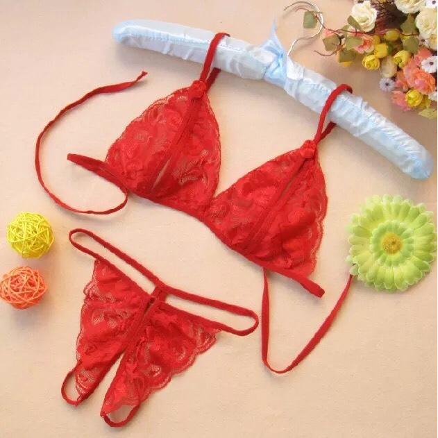 Set áo ngực và quần lót ren quyến rũ cho nữ - 4001
