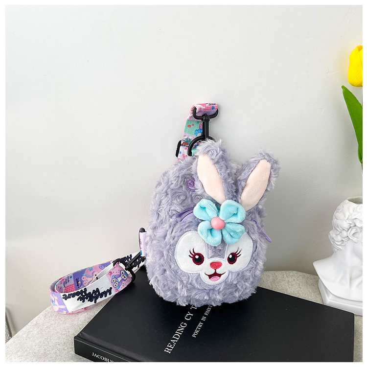 SANRIO Túi Đeo Chéo Mini Hình Cinnamoroll Nhồi Bông Dễ Thương Cho Bé Gái