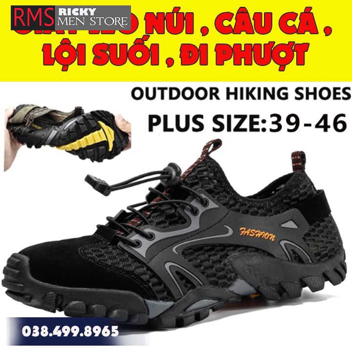 Giày Leo Núi Trekking Thể Thao Nam - Giày Lội Suối Đi Biển Thời Trang