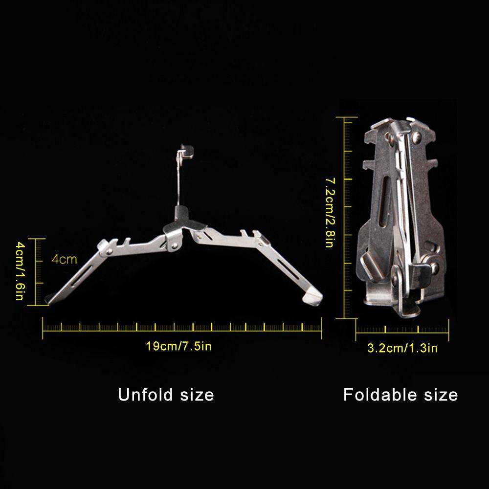 MUVAKO Giá Đỡ Bình Gas Đa Năng Có Thể Gấp Gọn Tiện Dụng Mang Theo Du Lịch Cắm Trại