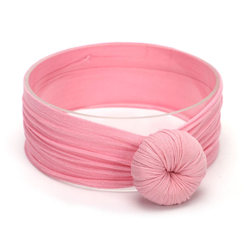 Băng Đô Vải Nylon Co Giãn Cho Bé Gái