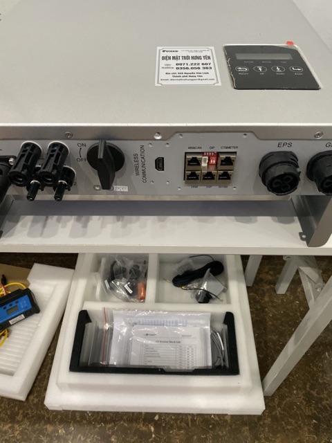 Hòa Lưới và Lưu Trữ  Inverter Luxpower 6kw Hybrid, hang chính hãng co,cq đầy đủ, bảo hành 5 năm