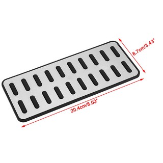 I.B. Universal Aluminium Car Foot Rest Pedals Interior For All KIA Cars Vehicle