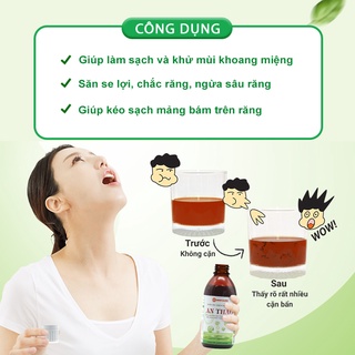 Nước súc miệng dược liệu an thảo giúp làm sạch lành tính hương thơm dịu - ảnh sản phẩm 3