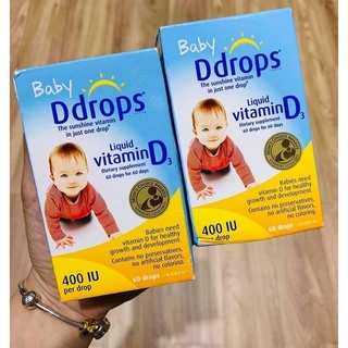 [CHÍNH HÃNG]Vitamin D3 Drops 400IU 90 giọt Mỹ
