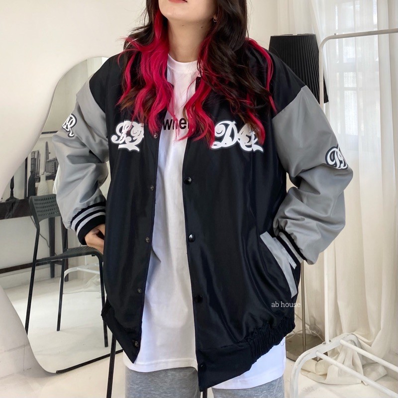 Áo Khoác Bomber Jacket DR Dù 2 Lớp Nam/Nữ Unisex (Ảnh Thật/ Có Sẵn)