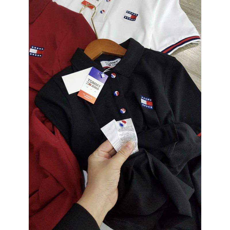 Đầm thun có cổ -dáng polo | BigBuy360 - bigbuy360.vn