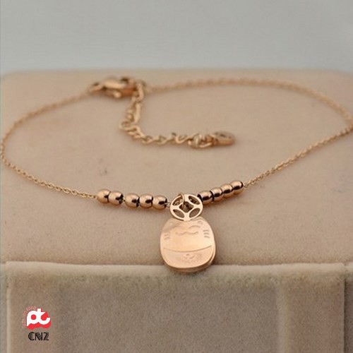 Lắc chân titan cá tính mèo cao cấp