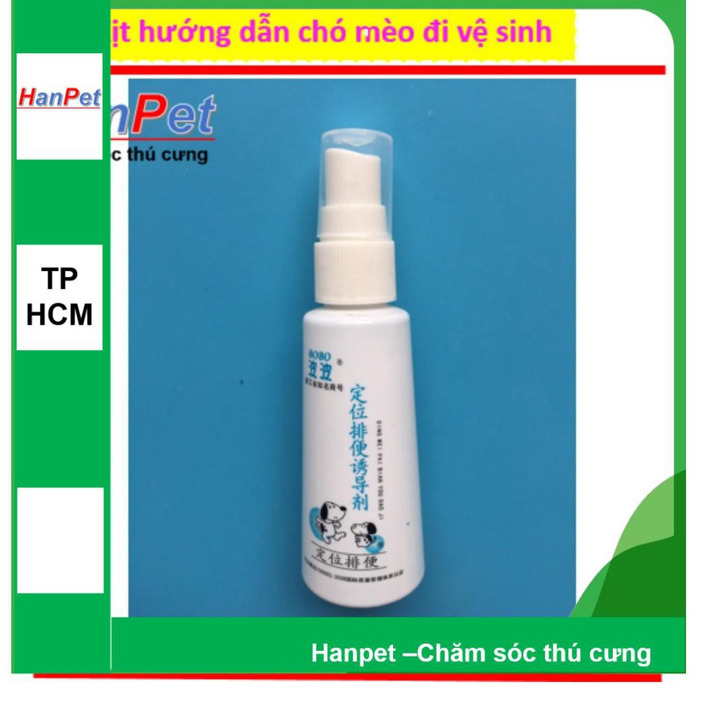 HN-Lọ xịt giúp vật nuôivệ sinh đúng chỗ BOBO (hanpet 385)