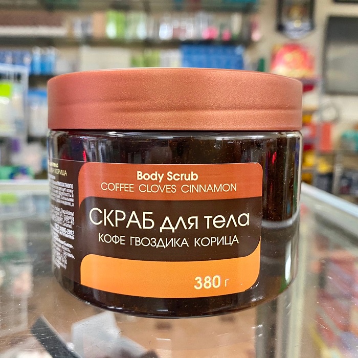 Tẩy da chết quế hồi / cam đào 380gr - bản mới