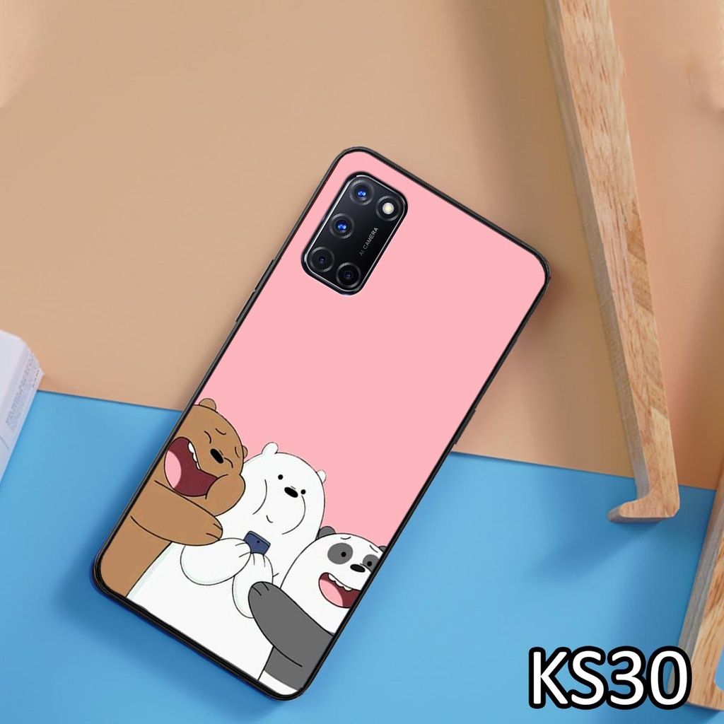 [SIÊU ƯU ĐÃI] Ốp lưng Oppo A52/A53/A92 in hình chú gấu beer siêu đẹp, độc, lạ_KINGSTORE.HN_Ốp lưng điện thoại