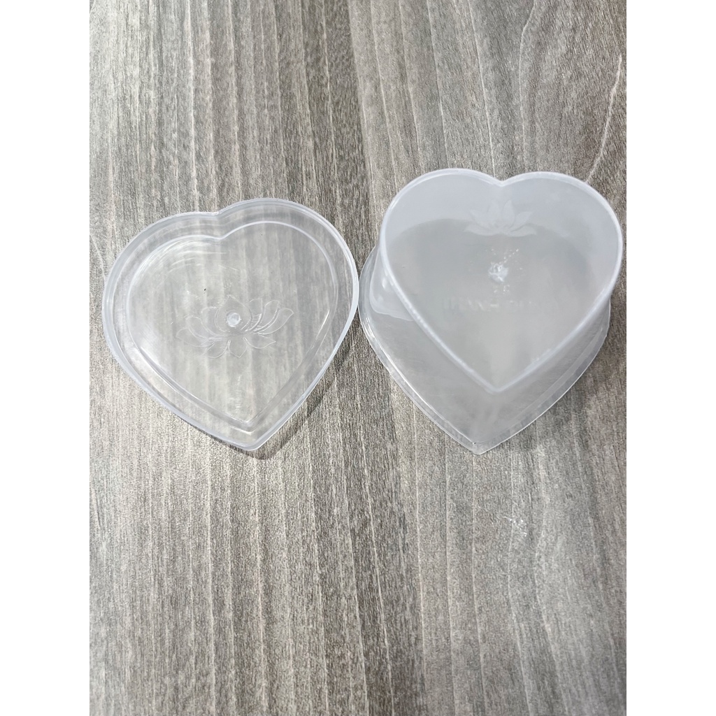 Hũ bánh flan THANH DUNG TRÁI TIM ( 50 hủ ) - Hủ làm bánh flan, Caramen trái tim có nắp CAO CẤP chịu nhiệt