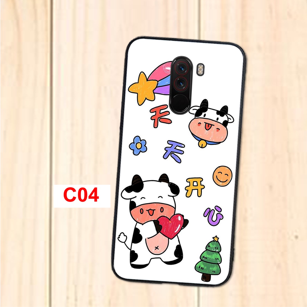 [HÀNG MỚI VỀ]ỐP LƯNG XIAOMI POCOPHONE F1 HÌNH BÒ SỮA CỰC ĐÁNG YÊU-BỀN ĐẸP