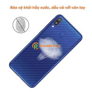 cường lực dán camera dán lưng carbon samsung galaxy m20