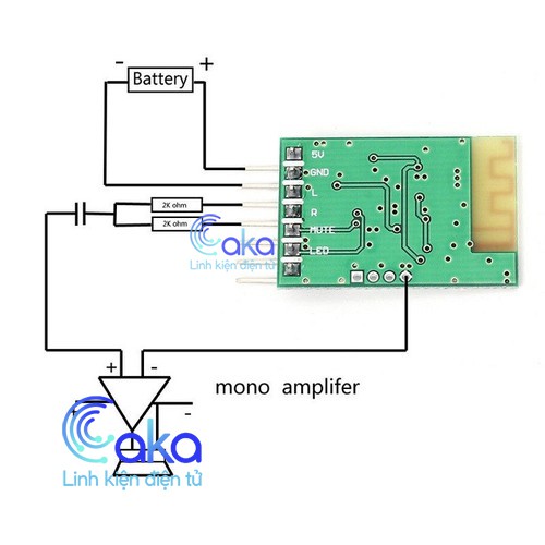 Mạch nhận Bluetooth 4.0 WIN688 giải mã âm thanh