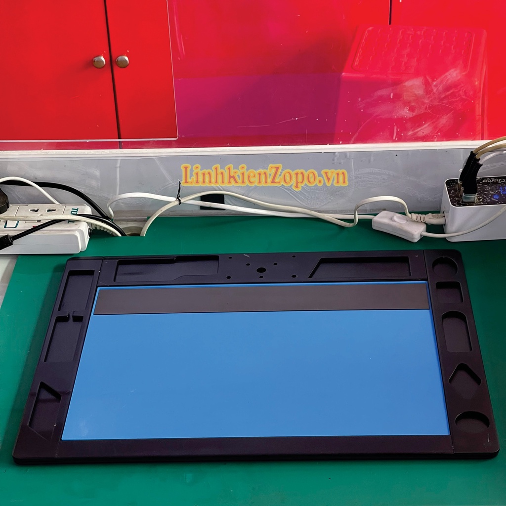 Chân Đế Kính Hiển Vi Nhôm Nguyên Khối 43cm x 34cm