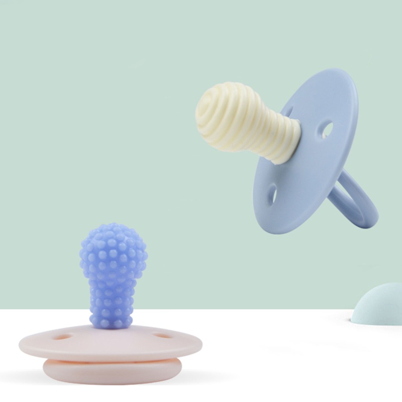 Ti Giả Bằng Silicone Nhiều Màu Sắc Dành Cho Bé Sơ Sinh