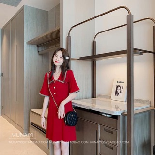 Đầm chữ A bigsize 65-85kg(1size)