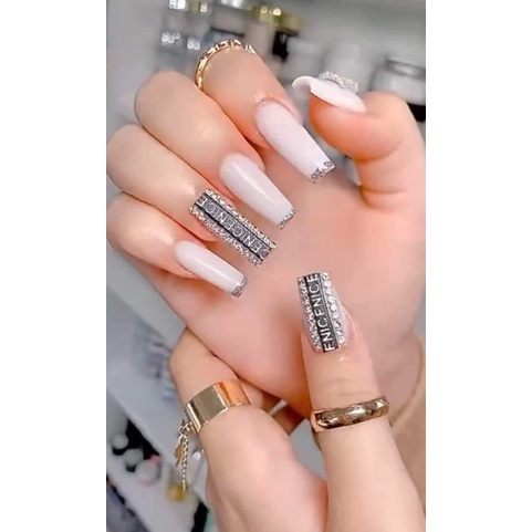 SET DÂY ĐÁ TRANG TRÍ MÓNG TAY SANG CHẢNH BLING BLING