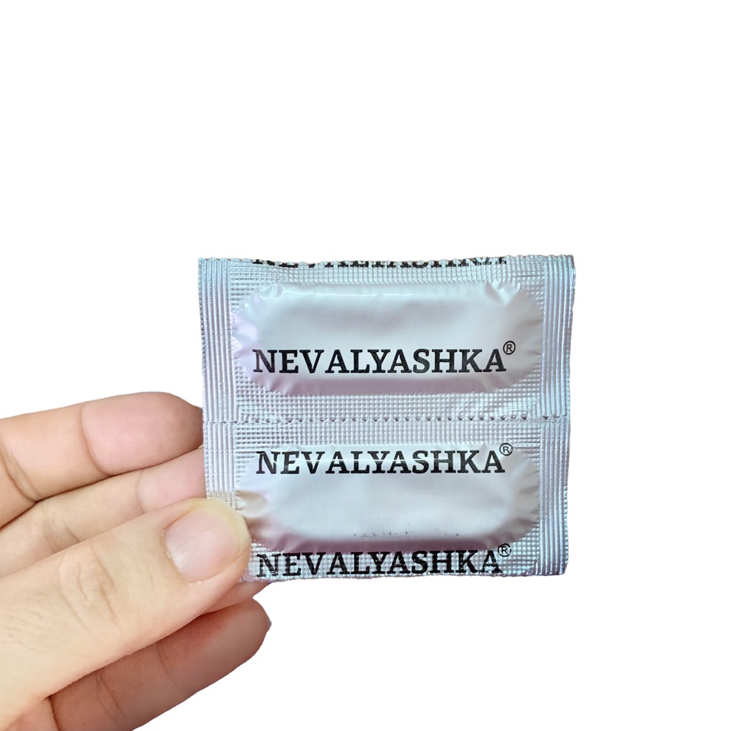 Bao cao su Nevalyashka chính hãng Nga, bao cao su trơn siêu mỏng 3in1, Lẻ 01 bcs