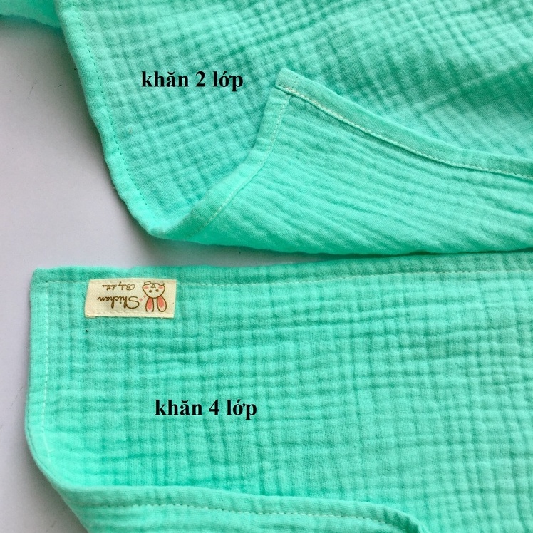 Khăn tắm xô Muslin cao cấp, màu pastel phong cách hàn quốc, khăn tắm đa năng cho bé.