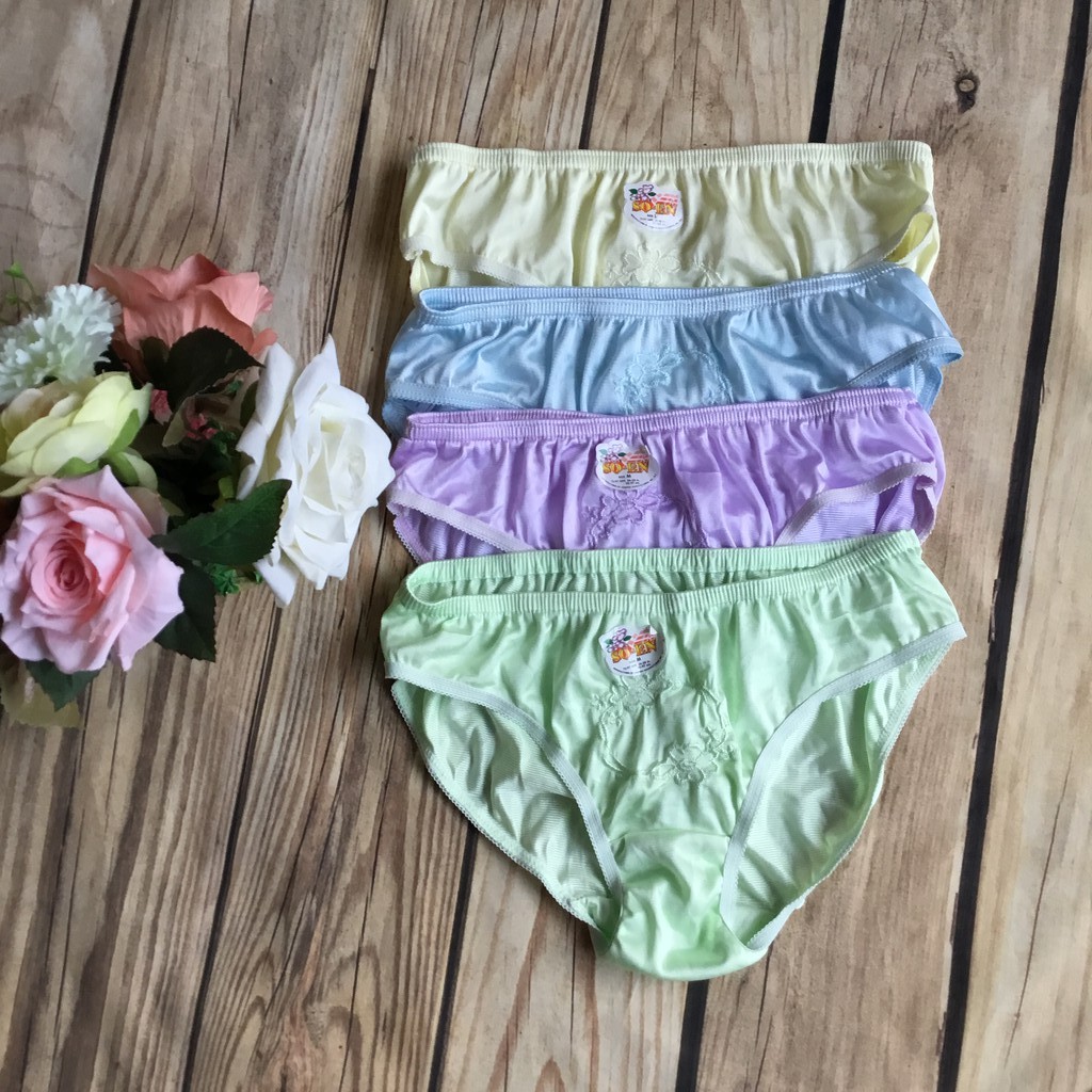 Quần lót nữ thun lạnh cho người từ 40-80kg