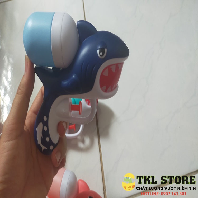 Súng nước đồ chơi cho bé hình động vật nhiều màu sắc