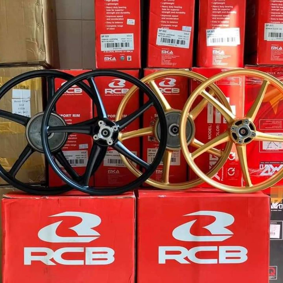 Mâm Rcb 5 Cây 1 đĩa Yamaha , Size 1.4 1.6 chính hãng " gắn Exciter 135 , Sirius.. "