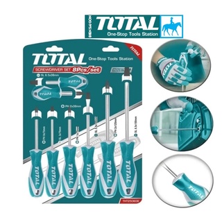 Total Bộ 8 tua vít CR-V THT250608