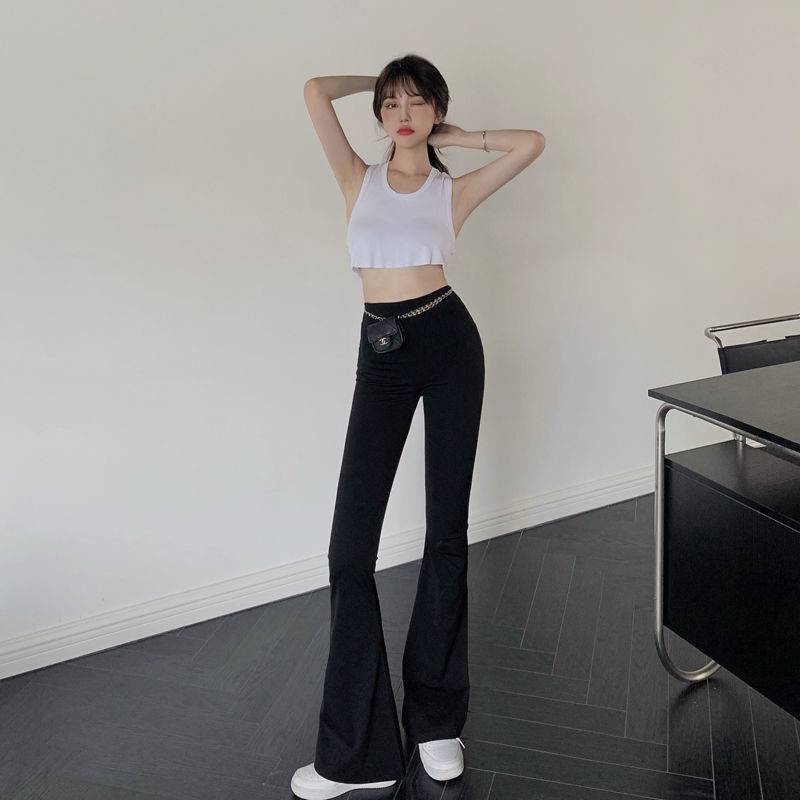 Quần legging nữ ôm ống loe dáng dài,quần ống loe nữ cạp cao dáng dài