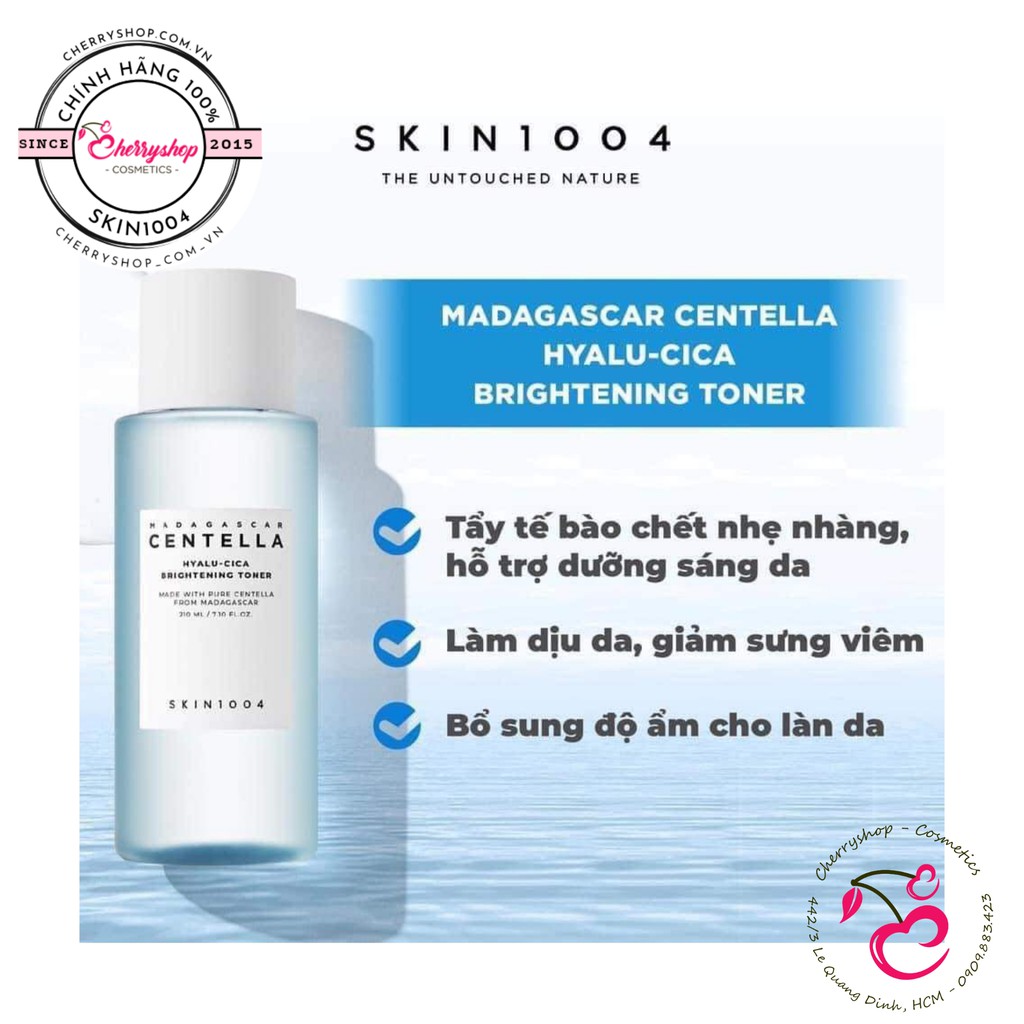 Nước Hoa Hồng Madagascar Centella Hyalu-cica Toner