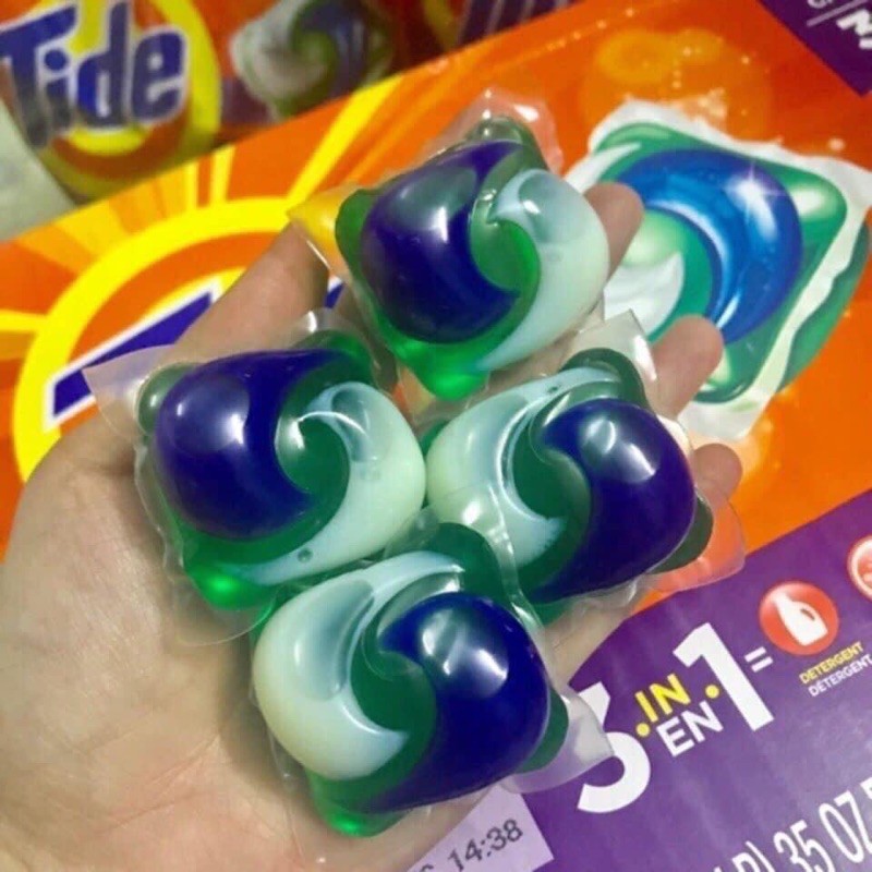Viên Giặt Tide Pods 3in1 42 viên