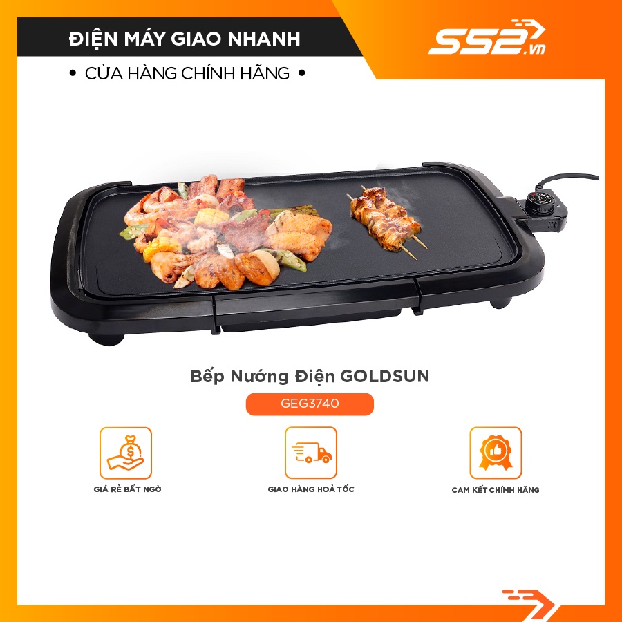 Bếp nướng điện goldsun GEG3740-Hàng Chính Hãng