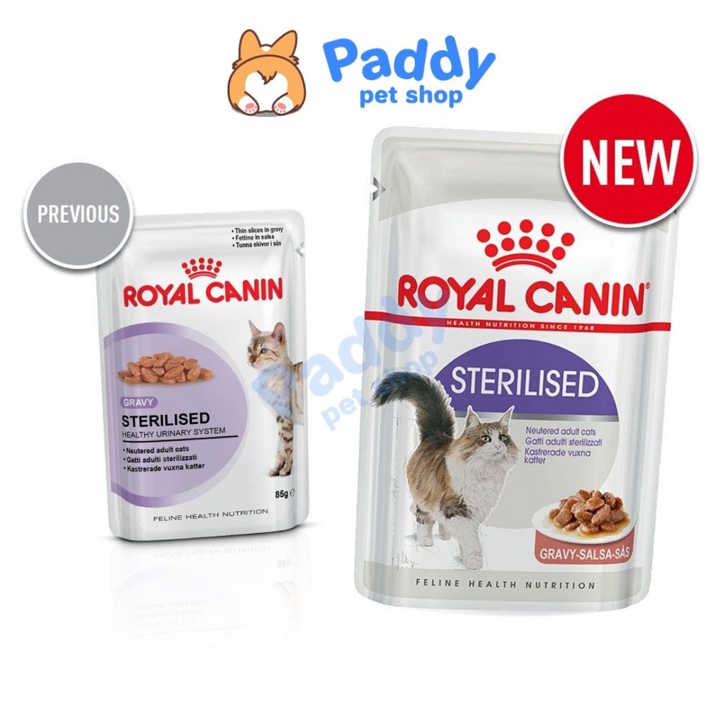 Pate Mèo Royal Canin Sterilised Cho Mèo Triệt Sản 85g