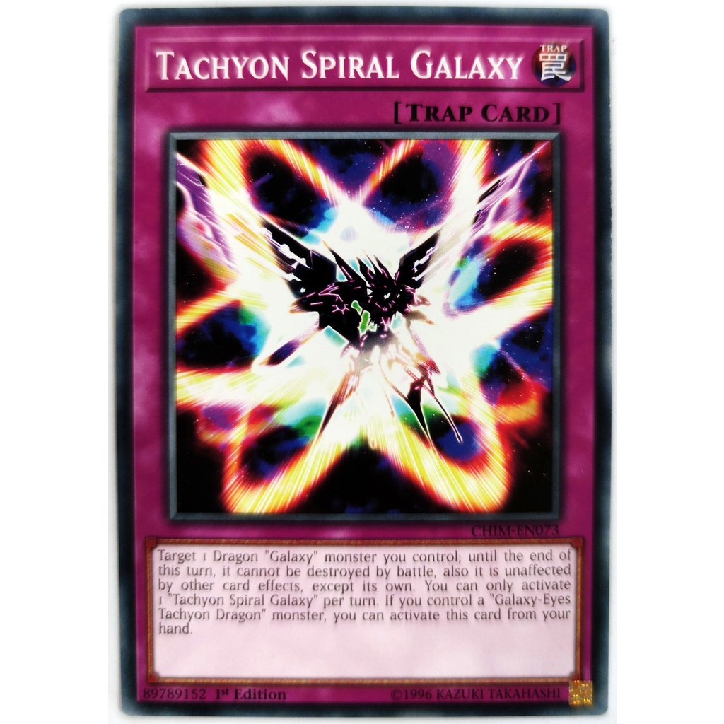 [Thẻ Yugioh] Tachyon Galaxy Spiral |EN| Common (ZEXAL)