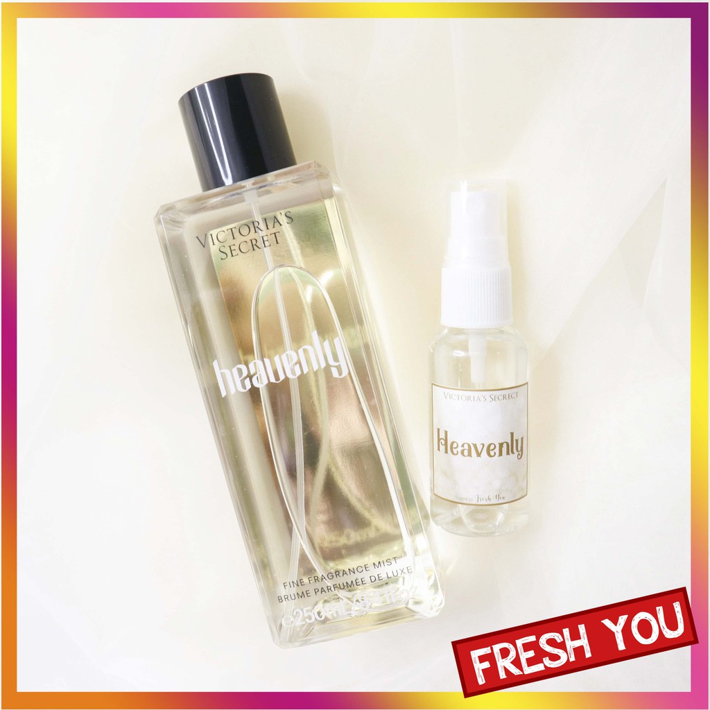 Heavenly - Mini 10ml & 30ml Xịt Thơm Toàn Thân Body Mist Victoria's Secret