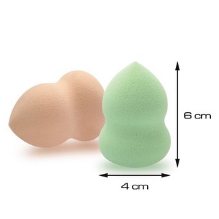 Bông mút tán kem nền hình hồ lô