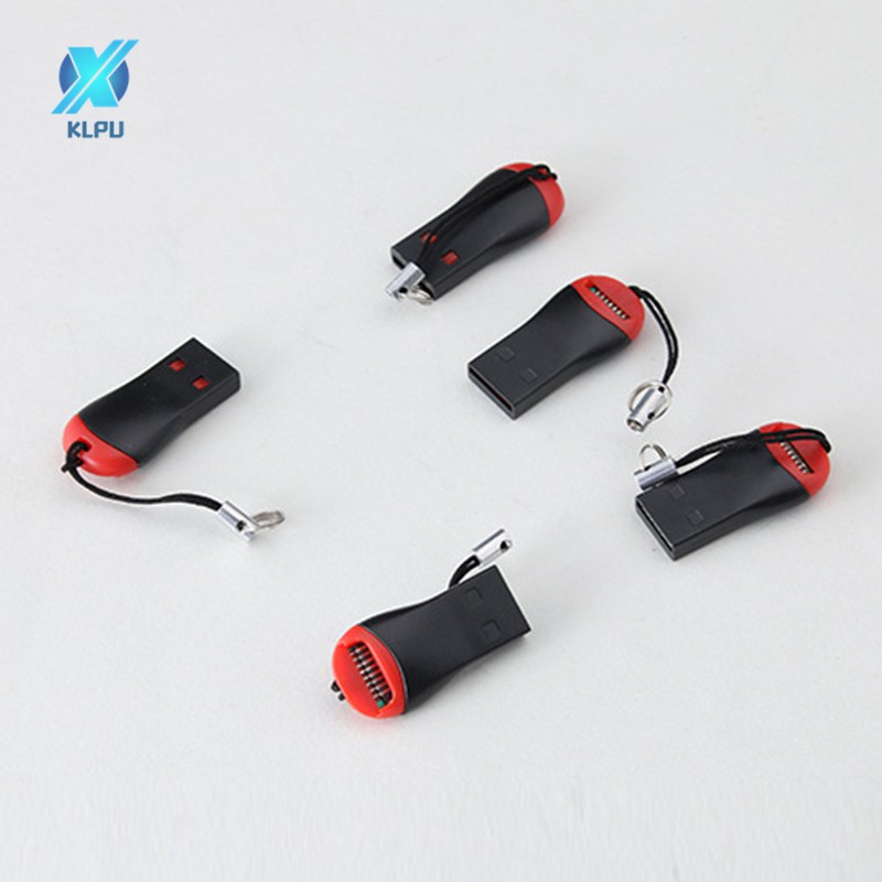 COD# Mini Micro USB 2.0 SD T-Flash TF Memory Card Reader Whistle #VN